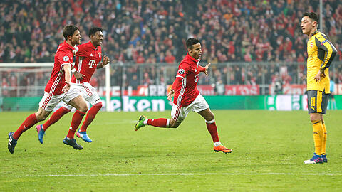 Werden die Bayern im Rückspiel wieder Grund zur Freude haben?