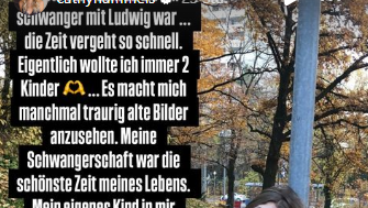 Cathy Hummels spricht auf Instagram über ihren unerfüllten Wunsch: Sie hätte gerne ein zweites Kind. Cathy Hummels spricht auf Instagram über ihren unerfüllten Wunsch: Sie hätte gerne ein zweites Kind.