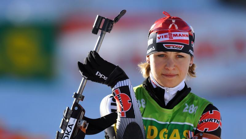 Magdalena Neuner hat zu alter Laufstärke zurückgefunden. Die Wallgauerin siegte in Ruhpolding.