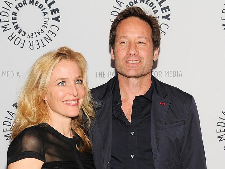 Steigen in "Californication" vorerst nicht ins Bett: Gillian Anderson und David Duchovny