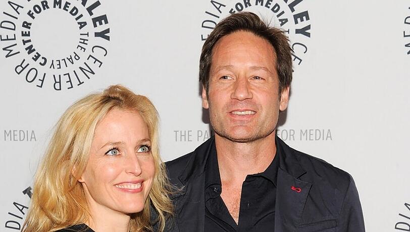 Steigen in "Californication" vorerst nicht ins Bett: Gillian Anderson und David Duchovny Steigen in "Californication" vorerst nicht ins Bett: Gillian Anderson und David Duchovny