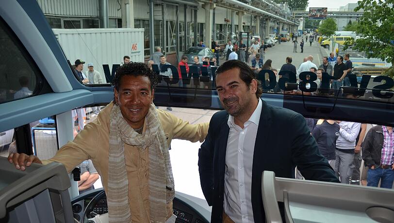 Zwei Löwen, die sich meist einig sind: Trainer Ricardo Moniz und Sportchef Gerhard Poschner. Zwei Löwen, die sich meist einig sind: Trainer Ricardo Moniz und Sportchef Gerhard Poschner.