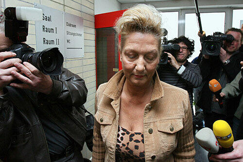 Sie hat gerade 50 Wortmeldungen gegen ihre Person hinter sich: Dagmar Metzger (49) am Ende des Krisentreffens der Hessen-SPD.