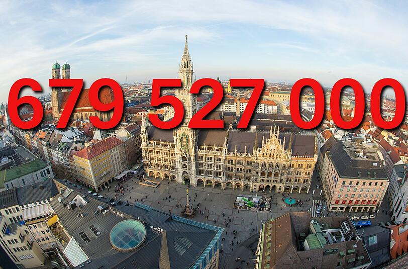 ...Personen hat der Münchner Verkehrs- und Tarifverbund (MVV) im Jahr 2014 befördert &ndash; über eine Strecke von insgesamt 100 121 000 Kilometern.