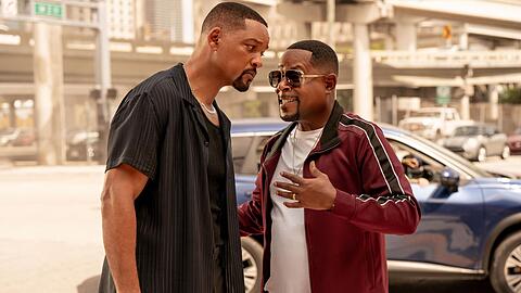 In vier Filmen standen Will Smith (links) und Martin Lawrence seit 1995 als "Bad Boys" Mike Lowrey und Marcus Burnett vor der Kamera. Wird es noch einen f&uuml;nften Teil geben?