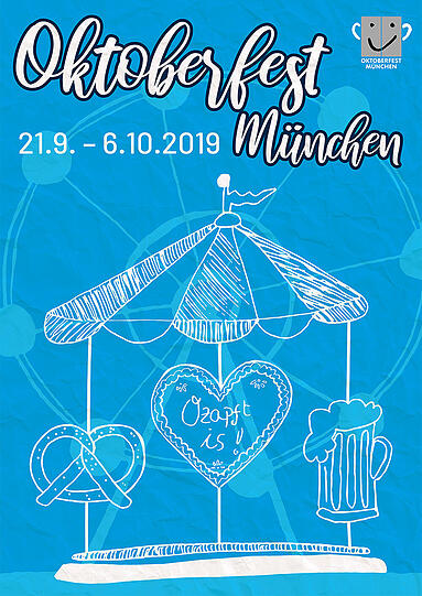 Welches Motiv wird zum Wiesnplakat 2019? 52 Motive stehen insgesamt online zur Auswahl.