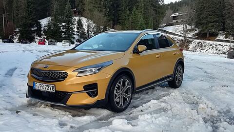 Der Neue in der Ceed-Familie namens XCeed ist ein klassischer Crossover, ein Mix aus SUV und Coupé.
