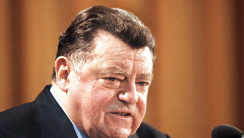 Bis heute ist Franz Josef Strauß der Rekordhalter bei den Stimmergebnissen der CSU-Chefs. (Archivbild)