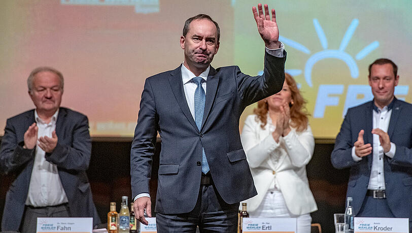 Hubert Aiwanger, Landesvorstand der Freien Wähler und Wirtschaftsminister von Bayern. Hubert Aiwanger, Landesvorstand der Freien Wähler und Wirtschaftsminister von Bayern.