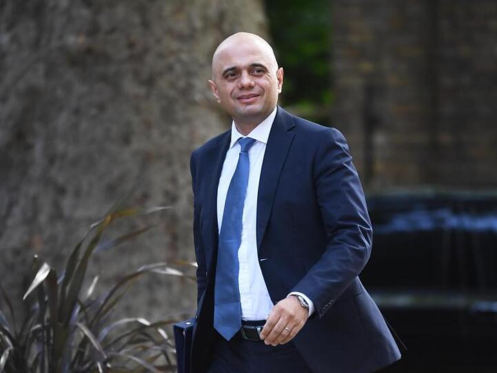 Auch noch im Rennen: Innenminister Sajid Javid.