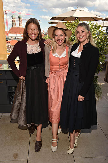 Teresa Boning, Kitty von Hassel und Laura Osswald
