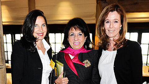 Ladies only (v.l.): Clarissa Käfer, Regine Sixt und Andrea Schöller.