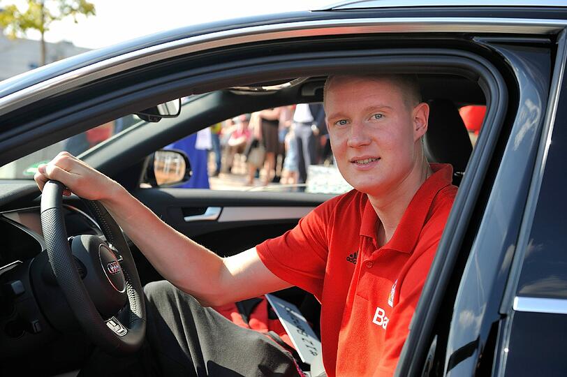 Team-Präsentation und Auto-Übergabe im Audi-Forum in Ingolstadt. Die Bilder.