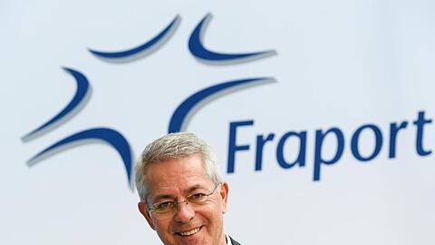 Fraport-Vorstandschef Stefan Schulte sieht das Unternehmen auf Kurs.