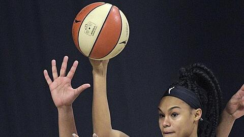 Sorgt in der WNBA im Trikot der Dallas Wings für Furore: Satou Sabally.
