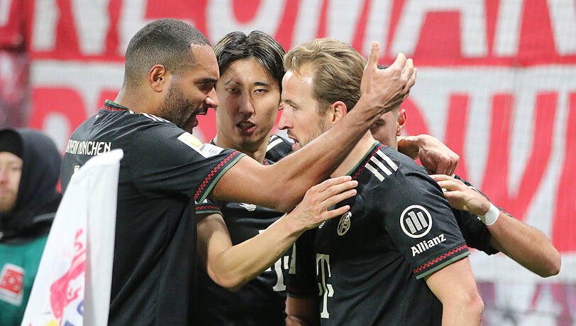 Die Bayern-Stars um Harry Kane stellten gegen Leipzig einmal mehr ihre enorme Offensivst&auml;rke unter Beweis.