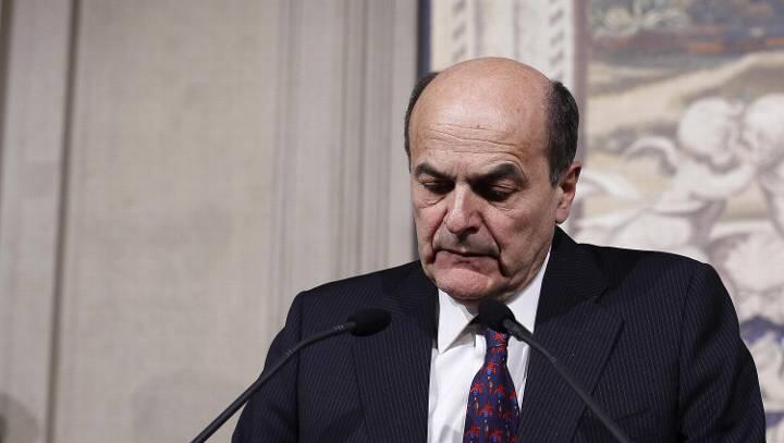 Mit der Regierungsbildung gescheitert: Luigi Bersani Mit der Regierungsbildung gescheitert: Luigi Bersani