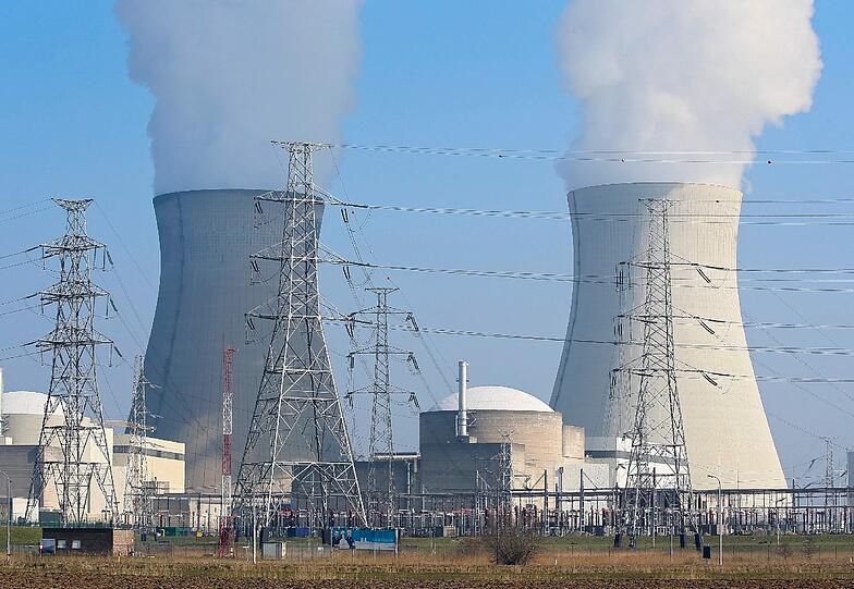 Das belgische Atomkraftwerk Tihage unweit der deutschen Grenze.