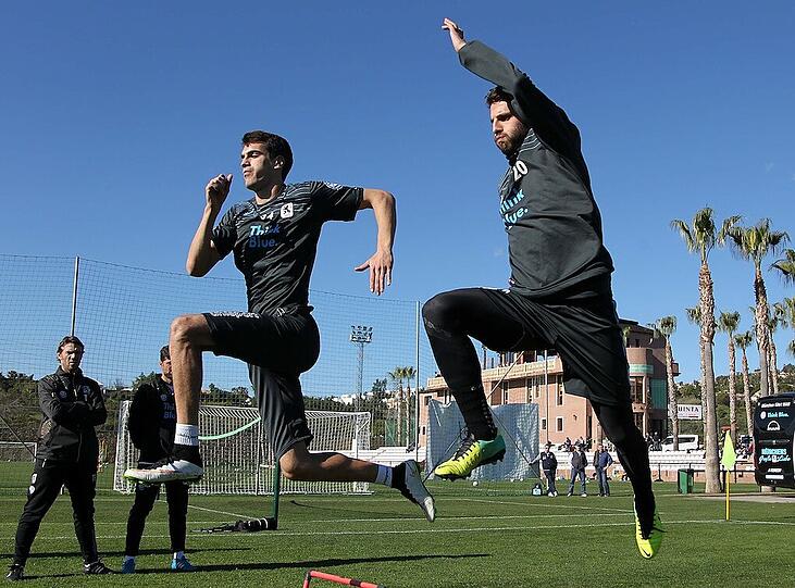 Das Trainingslager des TSV 1860 in Marbella in Bildern.