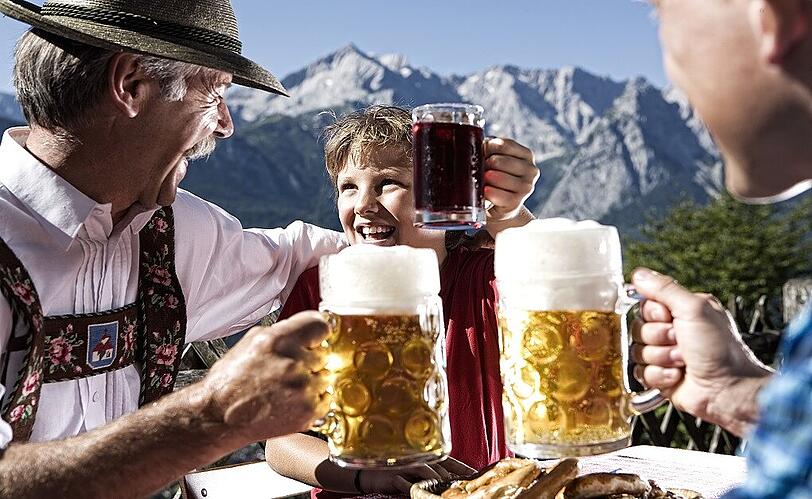 Zeit mit der Familie verbringen.