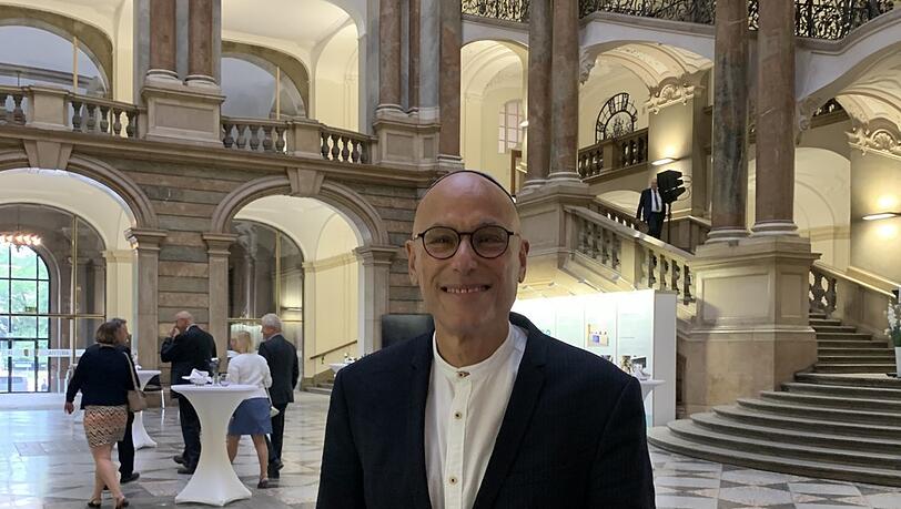 Terry Swartzberg von der Stolperstein-Initiative München