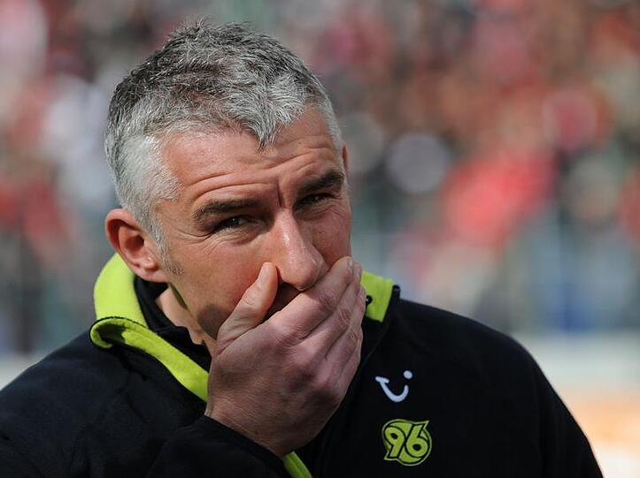Hannovers Trainer Mirko Slomka