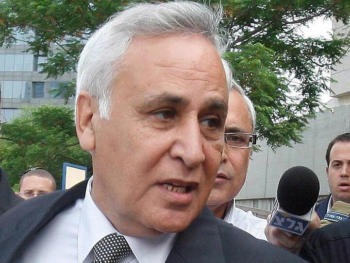 Der frühere israelische Präsident Mosche Katsav