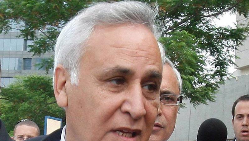 Der frühere israelische Präsident Mosche Katsav Der frühere israelische Präsident Mosche Katsav