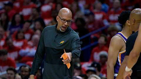 Trainer Monty Williams und seine Phoenix Suns holten in der regulären Saison die meisten Siege.