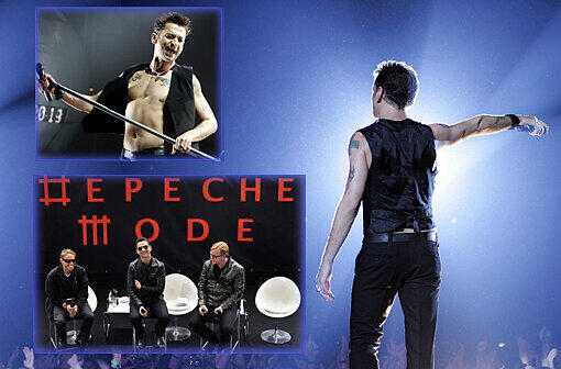 31- Jahre zusammen und immer noch hochexplosiv. Die Band Depeche Mode, die mit ihrem Synthie-Pop die Musik nachhaltig geprägt haben, kommt im Juni nach München. Die Bilder von vergangenen Konzerten und Aktionen.