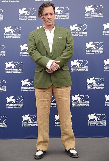 Johnny Depp in Venedig