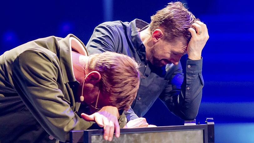 Joko Winterscheidt und Klaas Heufer-Umlauf (r.): Kein Erfolg in der letzten Folge der aktuellen Staffel von "Joko & Klaas gegen ProSieben".