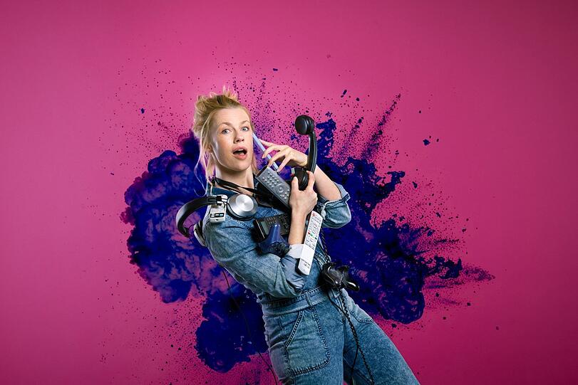 Die Schauspielerin und Kabarettistin Christine Eixenberger.