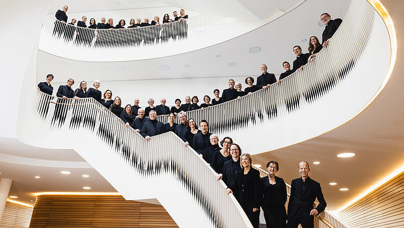 Auch die Arcis-Vokalisten sind Teil des Programms: mit der Messe in h-moll. Auch die Arcis-Vokalisten sind Teil des Programms: mit der Messe in h-moll.