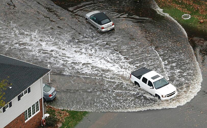 Aufräumen nach "Sandy": Die Bilder der Zerstörung aus den USA