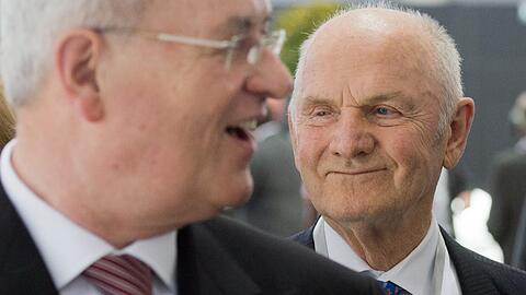 Rivalen im VW-Konzern: Martin Winterkorn (l.) und Ferdinand Piech.