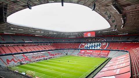 Auch in München könnten Spiel der EM stattfinden. Allerdings darf die Uefa nur auf eine zu 20 Prozent gefüllte Arena hoffen.