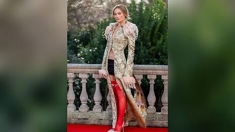 Margot Robbie in London.