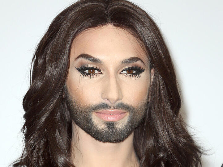 Bilder von Conchita Wurst.