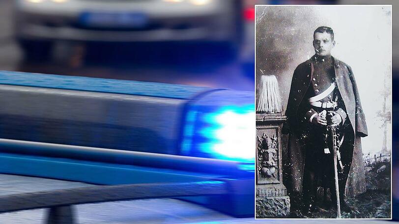 Der Säbel von 1915 gehörte einst einem Leibgardisten.