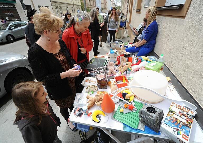 Hofflohmarkt in der Preysingstraße