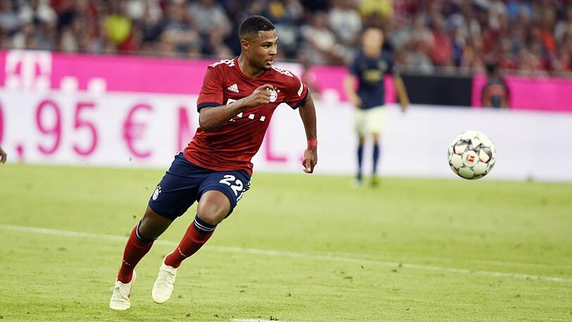 SERGE GNABRY, OHNE NOTE (Archivbild): Durfte in der 84. Minute Ribéry auf dem linken Flügel ablösen. Ein Abschluss: Verzog jedoch von links etwas egoistisch.