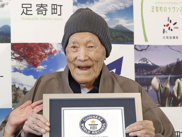 Masazo Nonaka ist im Alter von 113 Jahren gestorben.