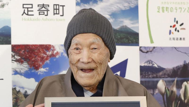 Masazo Nonaka ist im Alter von 113 Jahren gestorben. Masazo Nonaka ist im Alter von 113 Jahren gestorben.