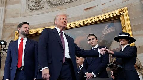 Trump wurde am 20. Januar vereidigt. (Archivbild)