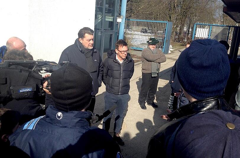 Gerhard Mayrhofer und Markus Rejek stellten sich den Fans.