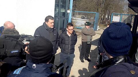 Gerhard Mayrhofer und Markus Rejek stellten sich den Fans.