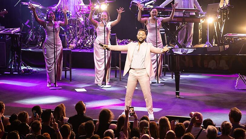 John Legend kehrt nach 2007 und 2022 in diesem Jahr zum Montreux Jazz Festival zur&uuml;ck.