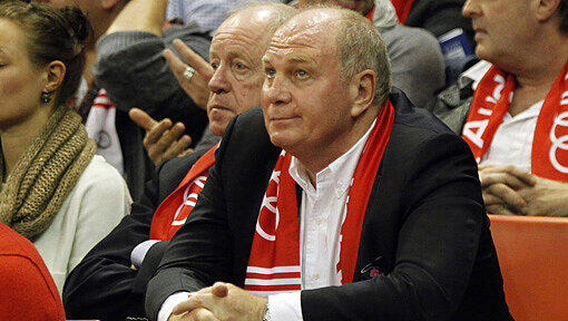 Präsident Uli Hoeneß - höchst unzufrieden. Präsident Uli Hoeneß - höchst unzufrieden.