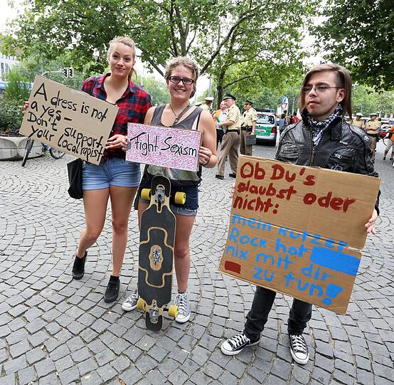 Die Bilder vom Slutwalk in München.